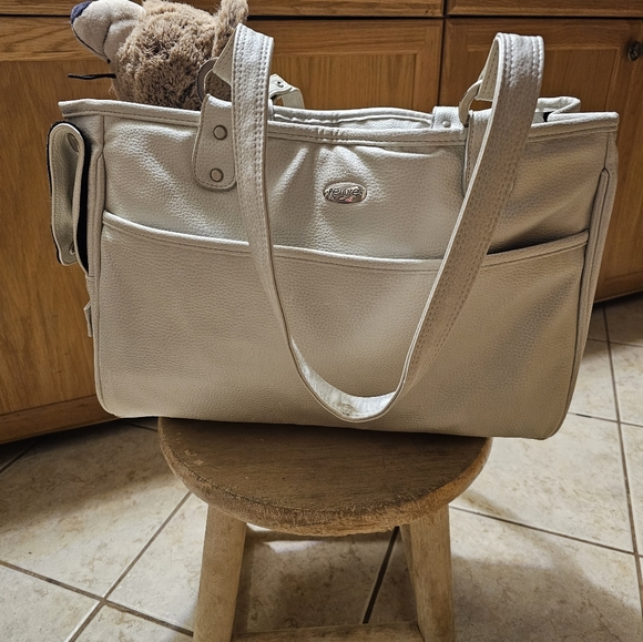 Petote large dog carrier. Metallic cream color - Picture 4 of 10
